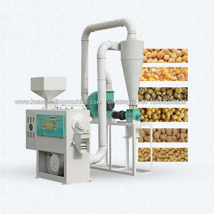 1000-1500kg/h Barley / wheat peeling machine